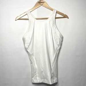 Adidas - Stella McCartney Womens Size 36 Dry Fit white Racerback Tank Top
